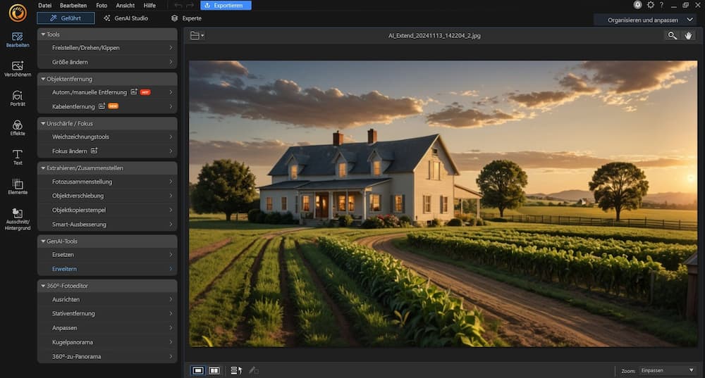 PhotoDirector - Das beste kostenlose All-in-One-Bildbearbeitungsprogramm mit leistungsstarker Fotoverwaltung
